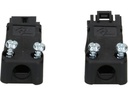 Max Hauri Set Stecker und Kupplung AC 164 flach, 2-polig