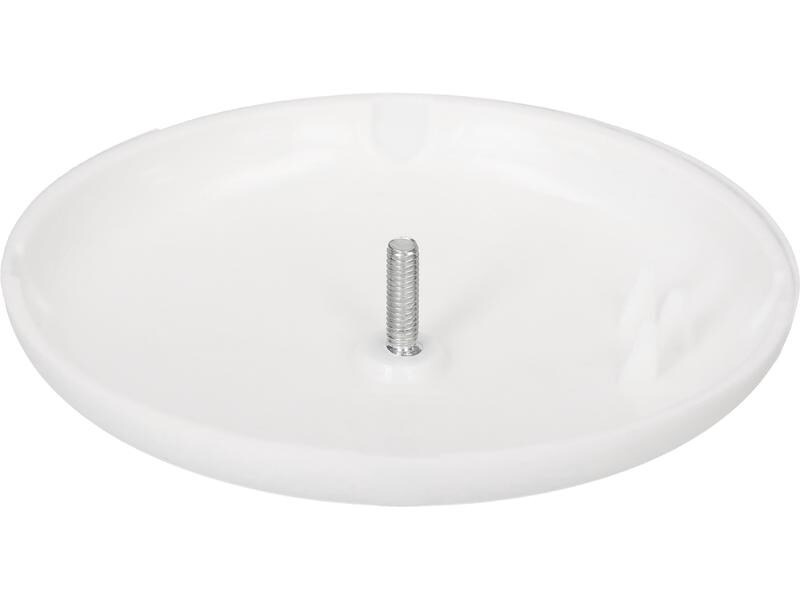 Max Hauri Deckenrosette Ø 95 mm, Rund, Weiss