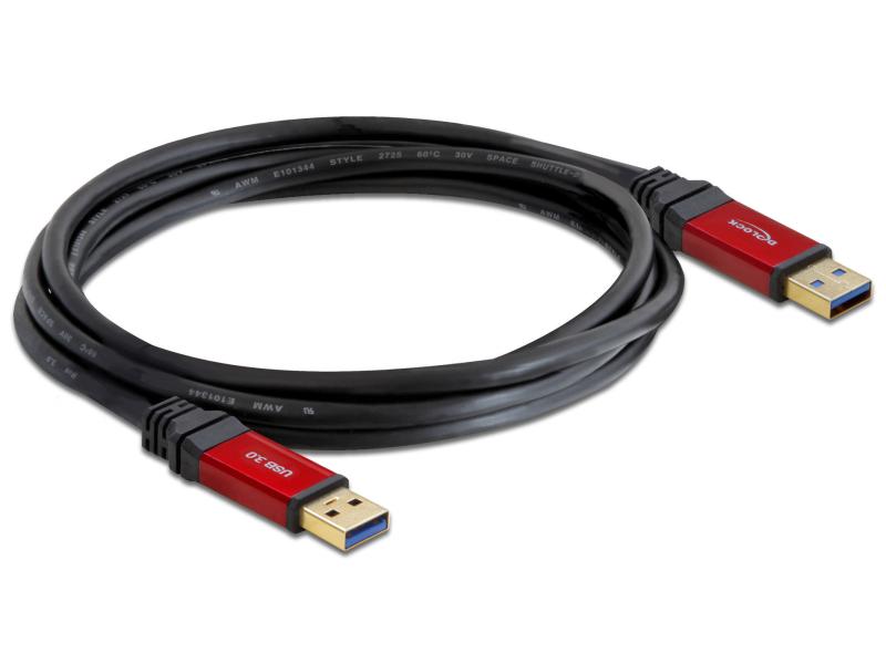 Delock USB 3.0-Kabel A - A Premium 2 m