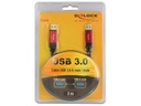 Delock USB 3.0-Kabel A - A Premium 3 m