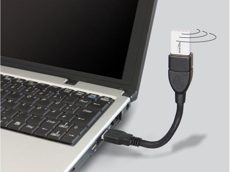 Delock USB 3.0-Kabel A - A ShapeCable 0.15 m