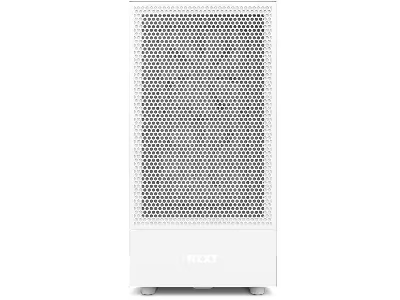 NZXT PC-Gehäuse H5 Flow RGB Weiss matt