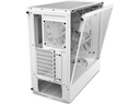 NZXT PC-Gehäuse H5 Flow RGB Weiss matt