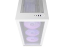 NZXT PC-Gehäuse H7 Flow RGB Weiss matt