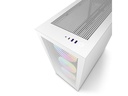 NZXT PC-Gehäuse H7 Flow RGB Weiss matt
