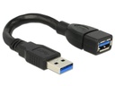 Delock USB 3.0-Kabel A - A ShapeCable 0.15 m