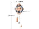 OEM Bausatz Romantische Wanduhr