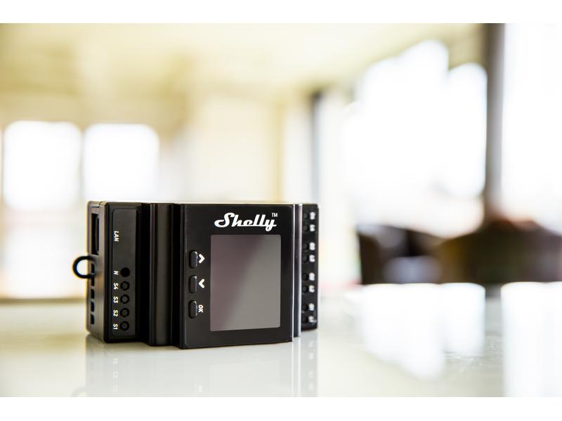 Shelly Shelly Pro 4PM LAN und WiFi-DIN-Rail Switch