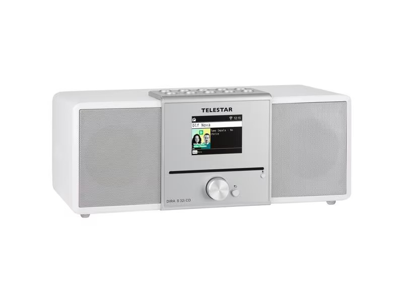 Telestar Internet Radio DIRA S 32i CD Weiss