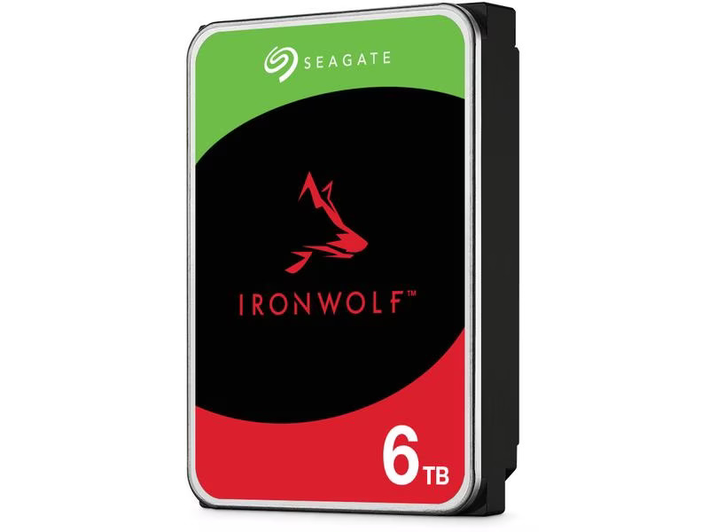 Seagate Harddisk IronWolf 3.5 SATA 6 TB