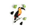 Trendform Haftmagnet Avocado 5er Set, Grün