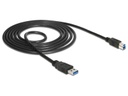 Delock USB 3.0-Kabel A - B 1.5 m