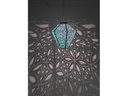 COCON Lampion LED Solar 3er-Set, Blau