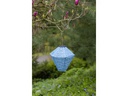COCON Lampion LED Solar 3er-Set, Blau