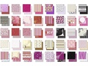 URSUS Designpapier Glitter Love 40 Blatt, 190 g/m²