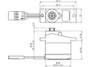 Savöx Micro Servo SH-0350+, 2.6 kg Digital
