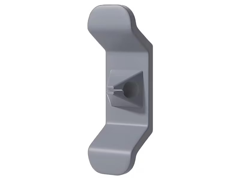 STEFFEN Kabelaufwickler Set 101 x 29.9 mm, Grau, 4 Stück