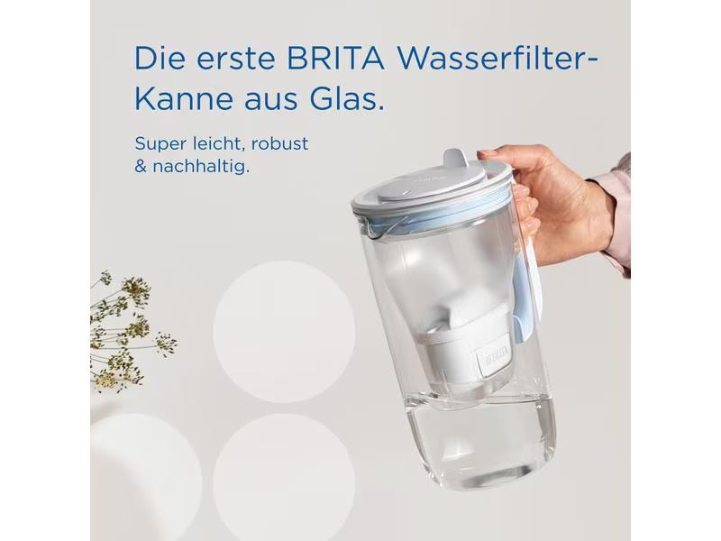 BRITA Tischwasserfilter Model One Hellblau