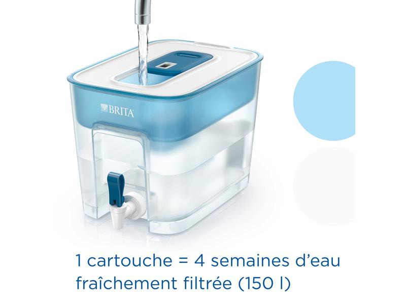 BRITA Tischwasserfilter Flow XXL inkl. 1x MAXTRA PRO All-in-1