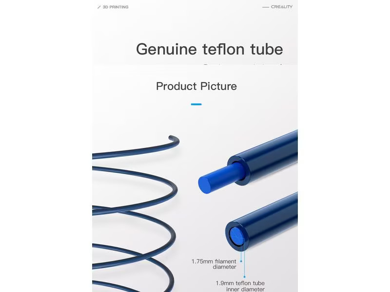 Creality Teflonschlauch Capricorn Kit 2 m