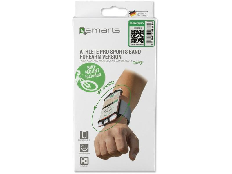 4smarts Halterung Sportarmband Set, inkl.Fahrradhalter bis 7