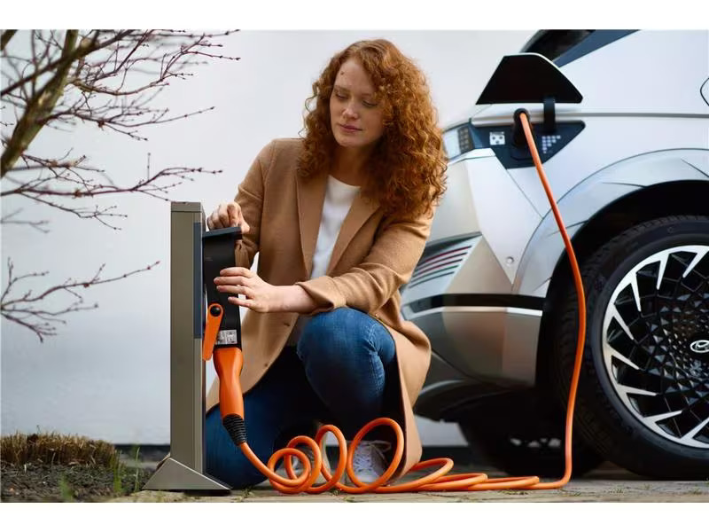 Lapp Ladekabel Helix für Elektroauto Typ 2, 11 kW, 5 m, Orange