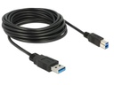 Delock USB 3.0-Kabel A – B 5 m