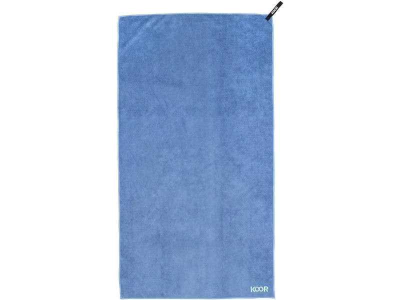 KOOR Badetuch Soft Blu L + XL