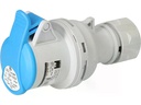 maxCAMP Montagekupplung CEE 2P+E, IP44, Blau