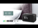 Panasonic Radiowecker RC-D8 Schwarz