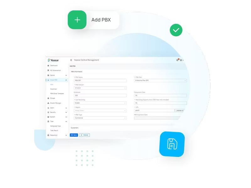 Yeastar Turnkey Hosting Upgrade auf Ultimate Plan, pro Extension, 1Y