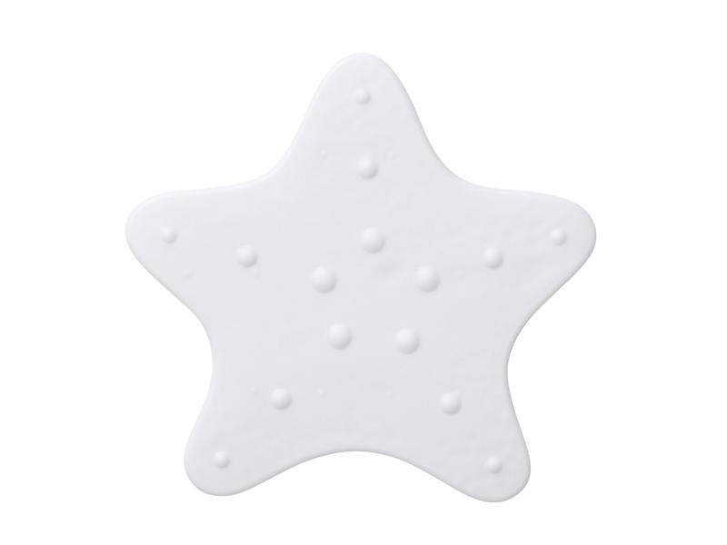 Diaqua Badewanneneinlage Minis Starfish 5 Stück, Weiss