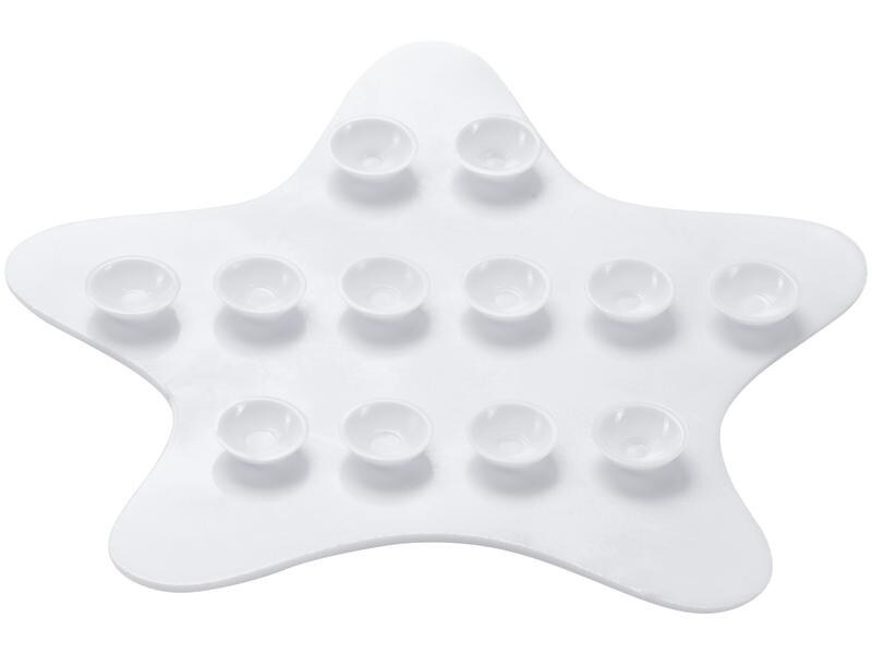 Diaqua Badewanneneinlage Minis Starfish 5 Stück, Weiss
