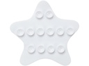 Diaqua Badewanneneinlage Minis Starfish 5 Stück, Weiss