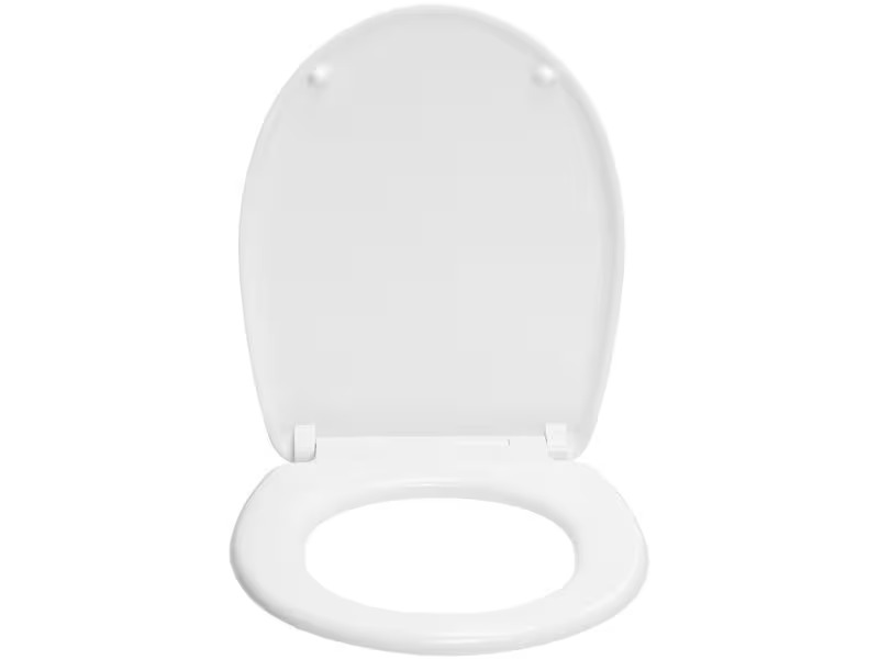Diaqua Toilettensitz Flamingo mit Absenkautomatik, Weiss/Rosa