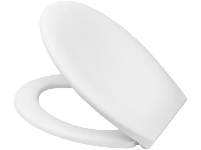 Diaqua Toilettensitz Race mit Absenkautomatik, Weiss matt