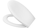 Diaqua Toilettensitz Race mit Absenkautomatik, Weiss matt