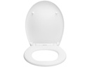 Diaqua Toilettensitz Race mit Absenkautomatik, Weiss matt
