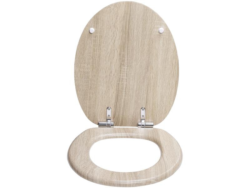 Diaqua Toilettensitz Forest mit Absenkautomatik, Braun