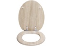 Diaqua Toilettensitz Forest mit Absenkautomatik, Braun