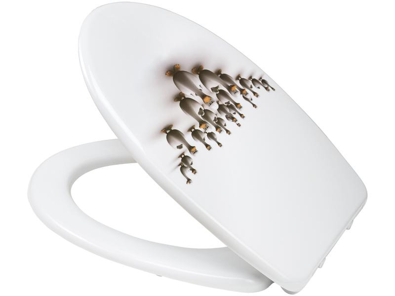 Diaqua Toilettensitz Duck mit Absenkautomatik, Weiss