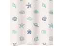 Diaqua Duschvorhang Mare 180 x 200 cm, Blau/Weiss