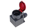 STEFFEN NAP-Steckdosen T25, IP55, Rot