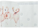 Diaqua Badewanneneinlage Smoothie Flamingo 71 cm, Rosa/Weiss