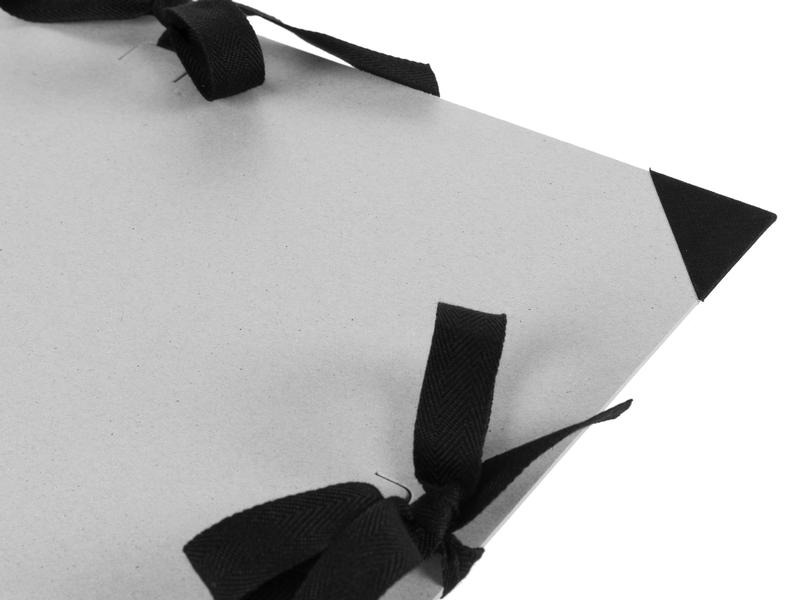 Büromaterial Zeichenmappe 27 x 37 cm, Grau