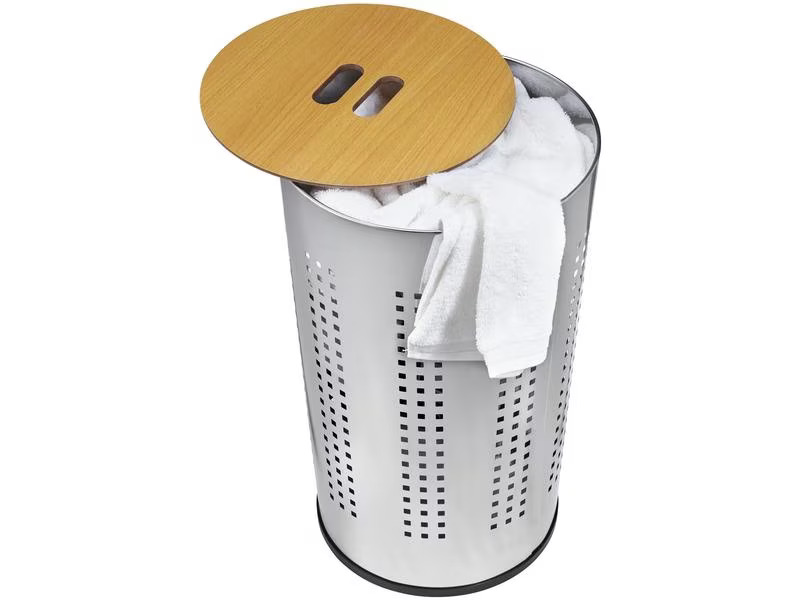 Diaqua Wäschesammler 50 l, Chrom