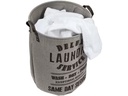Diaqua Wäschesammler Laundry 59 l, Hellgrau