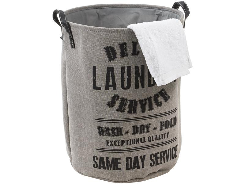 Diaqua Wäschesammler Laundry 59 l, Hellgrau