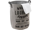 Diaqua Wäschesammler Laundry 59 l, Hellgrau