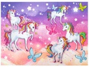 HERMA Papierkorb Einhorn 15 l, Mehrfarbig